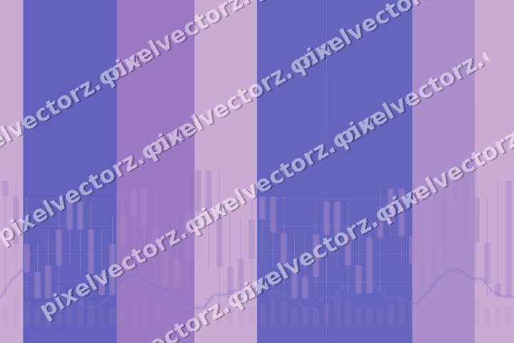 Soft pastel chart background in purple and blue