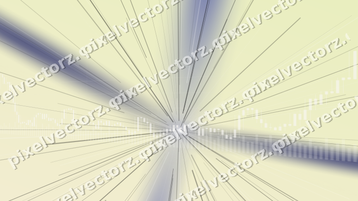 Soft pastel chart background in dark blue and amber