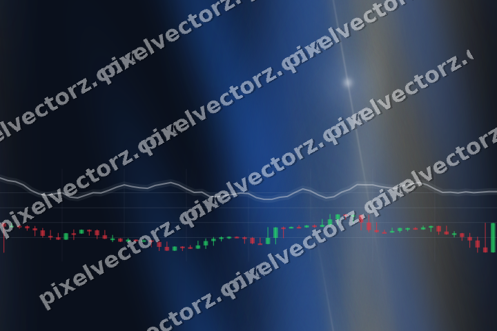 Nahtloser Neon Diagramm Hintergrund in Blau und Bernstein