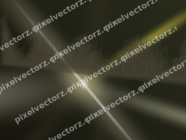 Glowing neon chart background in dark amber and yellow