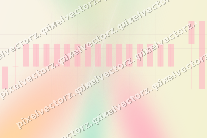 Soft pastel chart background in pale pink and pale amber