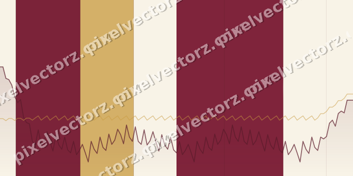 Glowing neon chart background in dark pink and amber