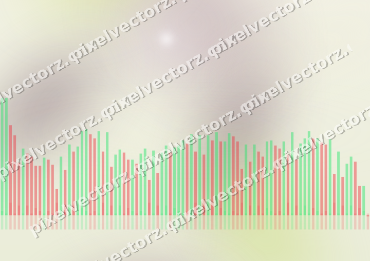 Soft pastel chart background in dark magenta and lime
