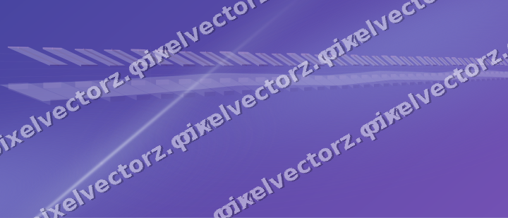 Glowing neon chart background in purple and blue