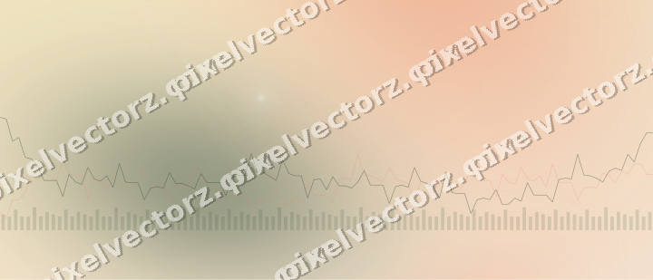 Soft pastel chart background in dark green and red