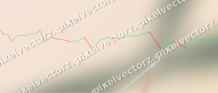 Soft pastel chart background in dark green and orange