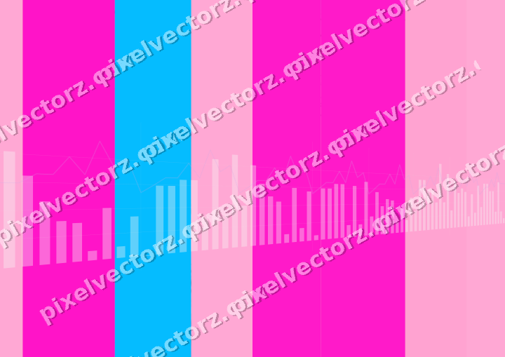 Soft pastel chart background in magenta and purple