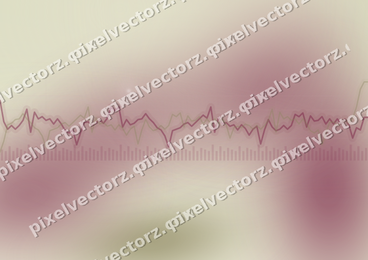 Soft pastel chart background in dark pink and yellow