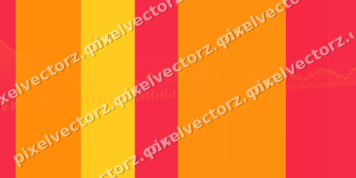 Soft pastel chart background in orange and amber