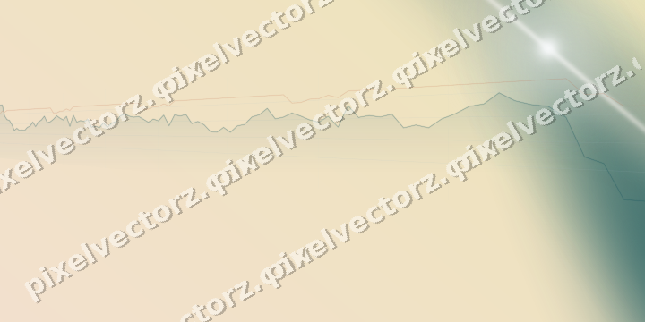 Soft pastel chart background in dark teal and orange