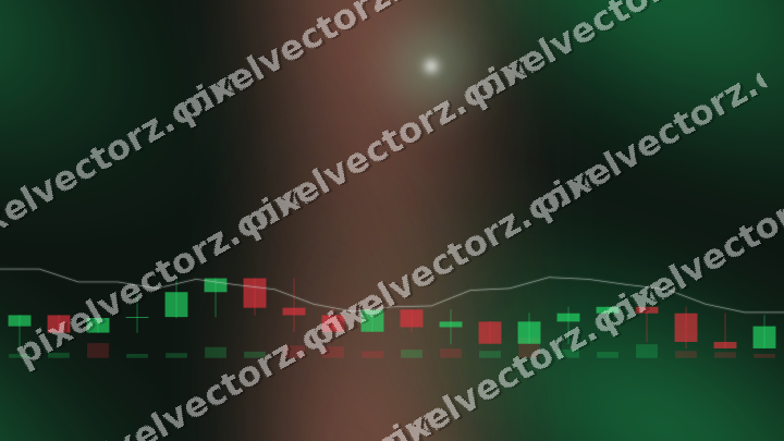 Nahtloser Neon Diagramm Hintergrund in Grün und Rot