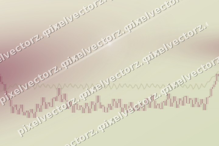 Soft pastel chart background in dark pink and yellow