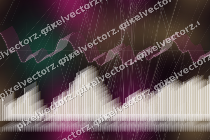 Nahtloser Neon Diagramm Hintergrund in Magenta und Rosa