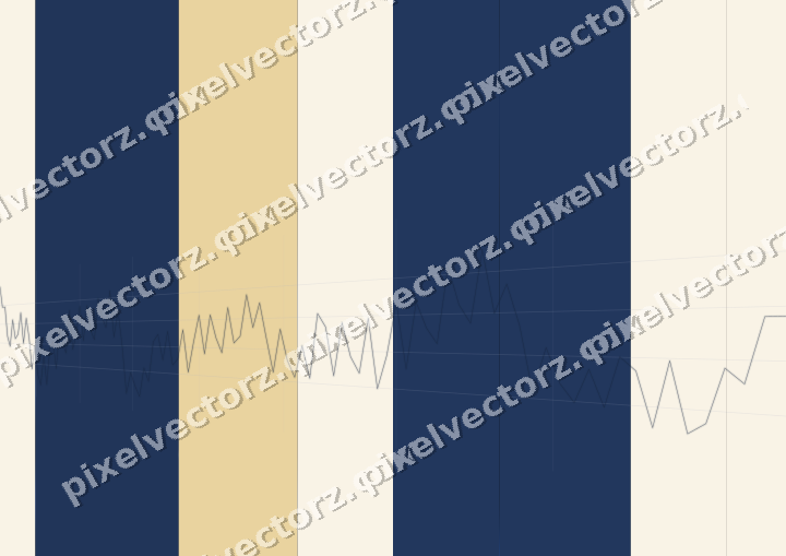Glowing neon chart background in blue and amber