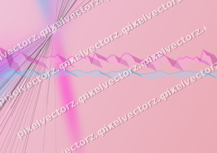Soft pastel chart background in magenta and purple