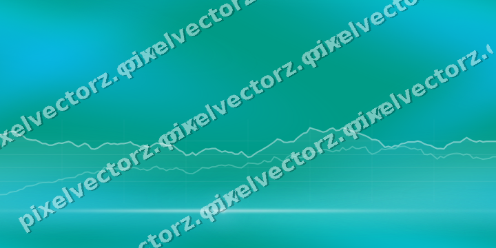Nahtloser Neon Diagramm Hintergrund in Türkis und Petrol