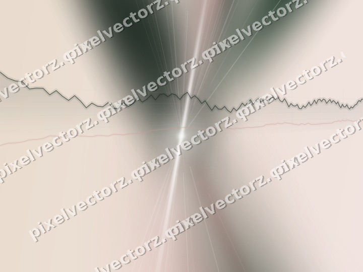 Soft pastel chart background in dark green and red