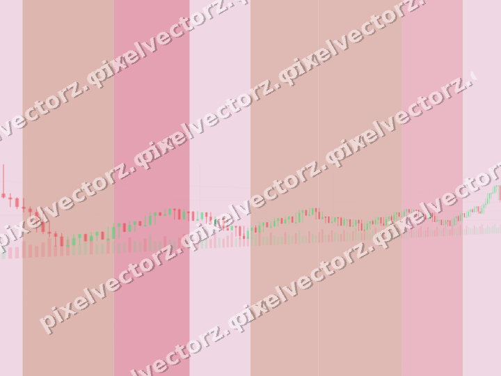 Soft pastel chart background in pale pink and pale red