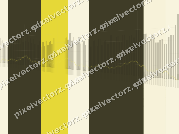 Soft pastel chart background in dark amber and yellow