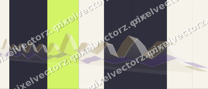 Glowing neon chart background in blue and purple