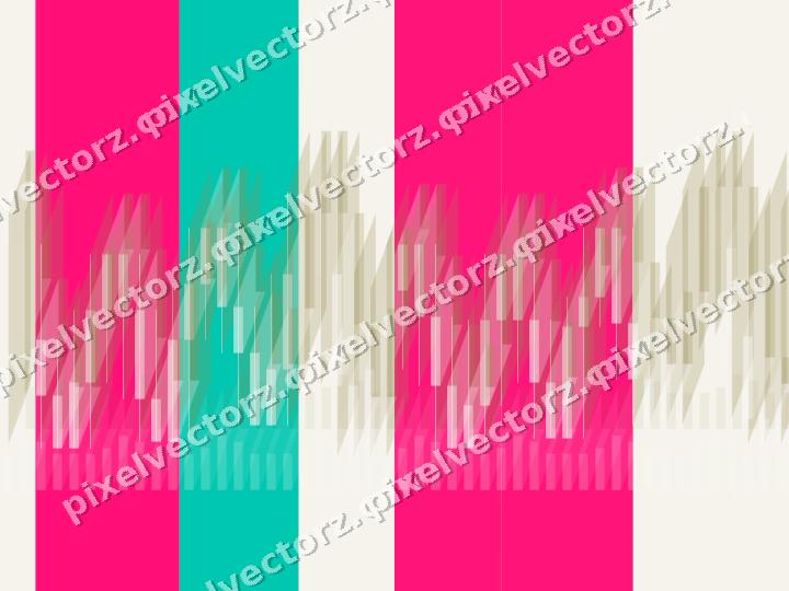 Soft pastel chart background in pink and orange