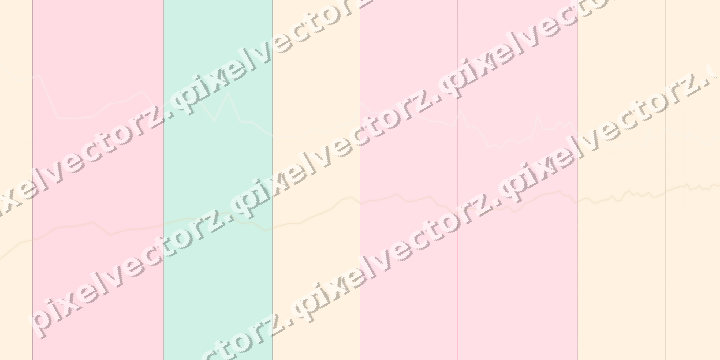 Glowing neon chart background in pink and amber