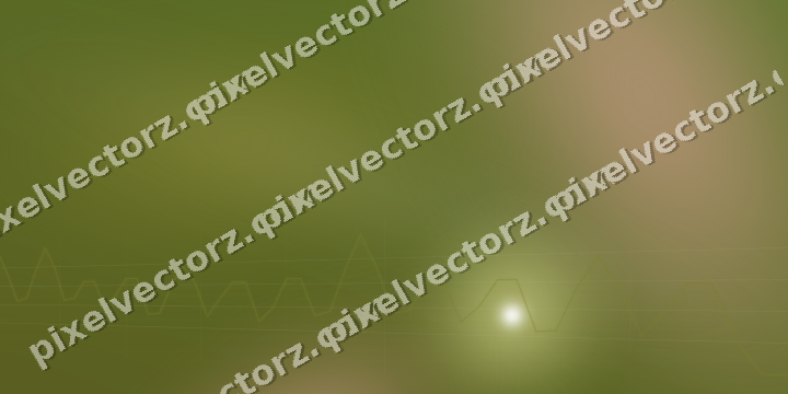 Glowing neon chart background in yellow and red