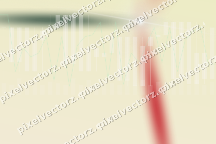 Soft pastel chart background in dark green and red