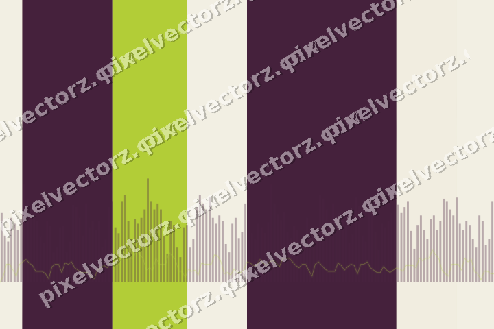 Soft pastel chart background in dark magenta and lime