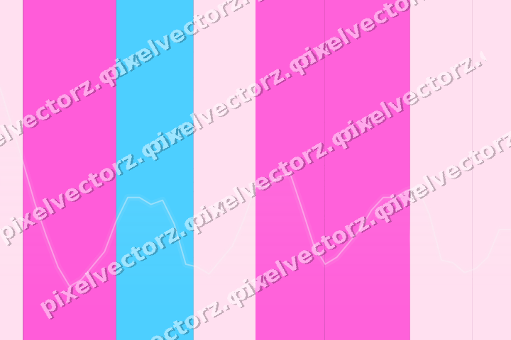 Glowing neon chart background in magenta and purple