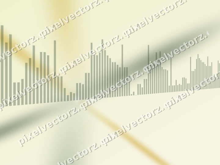 Soft pastel chart background in dark green and amber