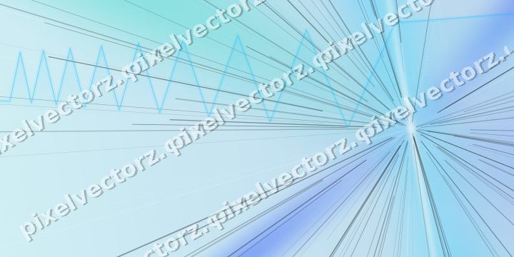 Soft pastel chart background in cyan and teal