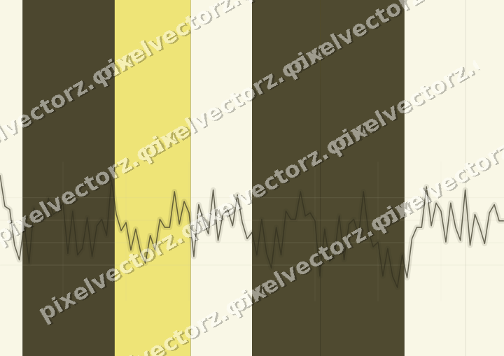 Glowing neon chart background in amber and yellow