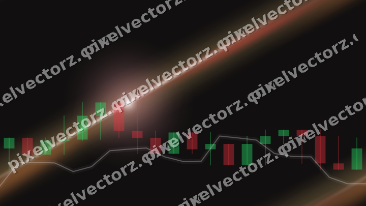 Nahtloser Neon Diagramm Hintergrund in Rot und Bernstein