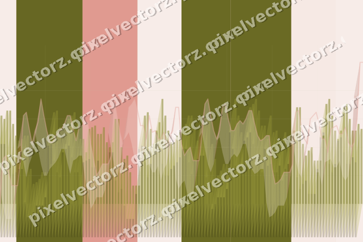 Soft pastel chart background in yellow and red