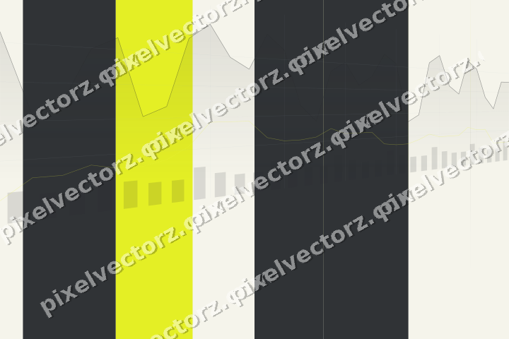 Soft pastel chart background in yellow and grey