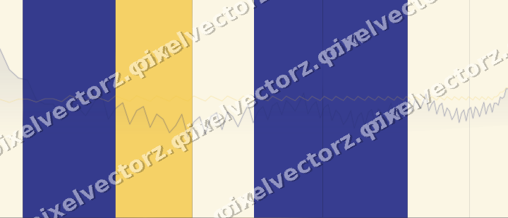 Glowing neon chart background in blue and amber