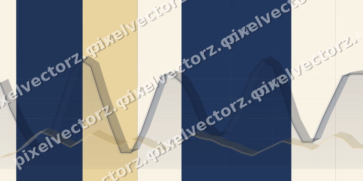 Glowing neon chart background in dark blue and amber
