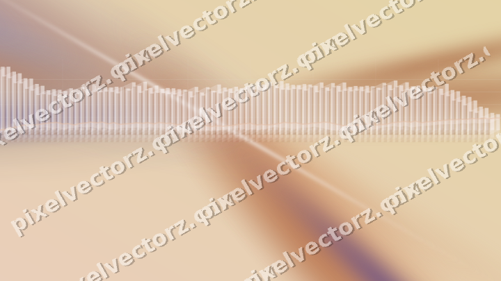 Soft pastel chart background in orange and blue