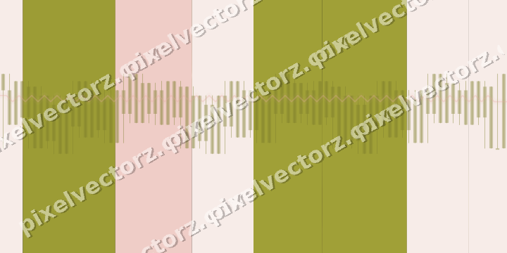 Glowing neon chart background in yellow and red