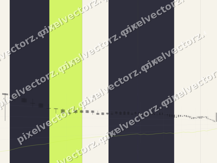 Glowing neon chart background in blue and purple