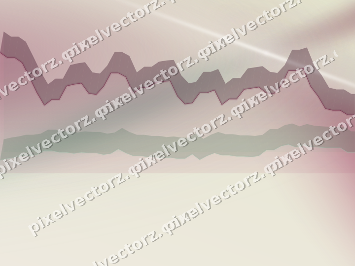 Soft pastel chart background in dark pink and green