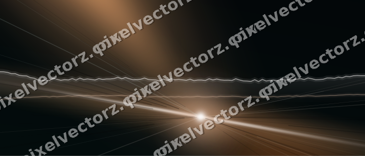 Glowing neon chart background in orange and teal