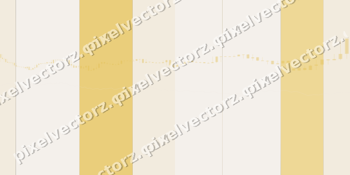 Glowing neon chart background in amber and orange