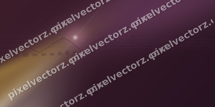 Glowing neon chart background in dark magenta and amber