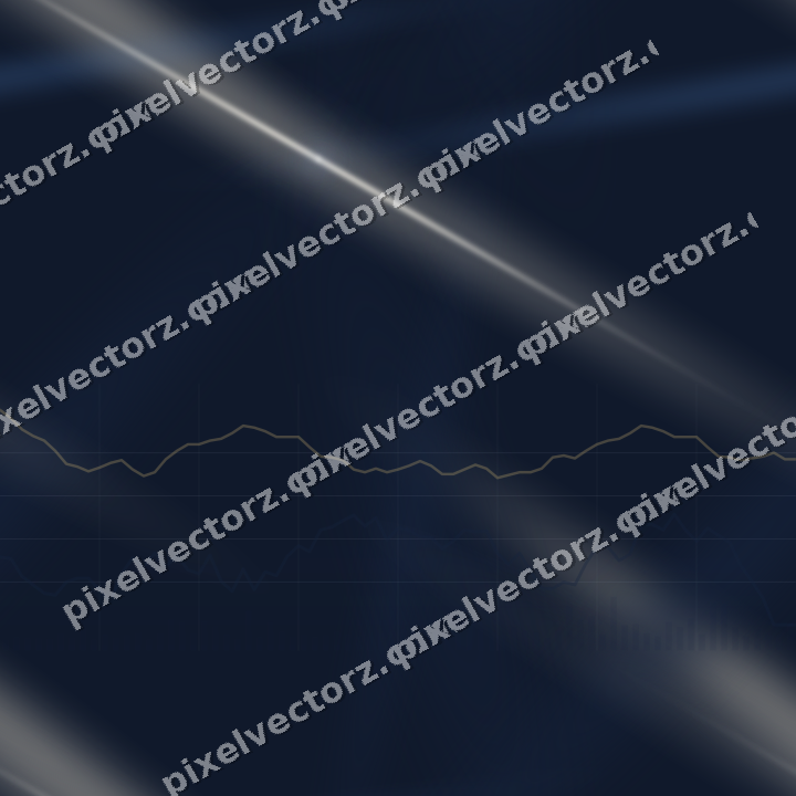 Nahtloser Neon Diagramm Hintergrund in Dunkelblau und Bernstein