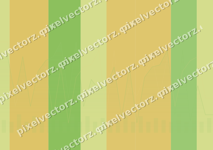 Soft pastel chart background in lime and yellow