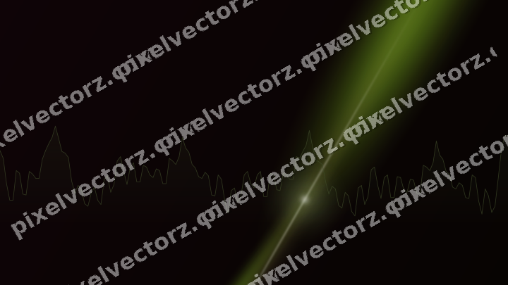 Glowing neon chart background in lime and pink