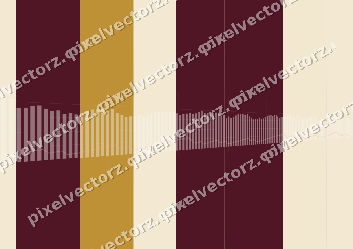 Soft pastel chart background in dark pink and amber