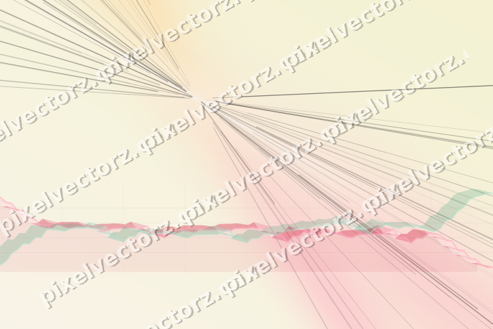 Soft pastel chart background in pale pink and pale amber